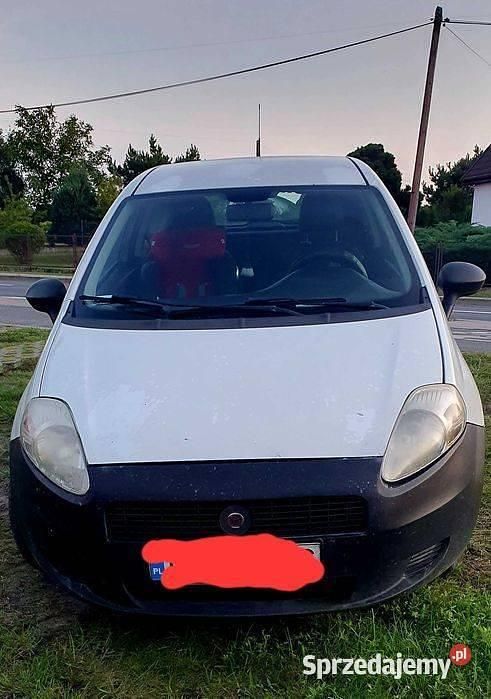 Biały Używany 2010 Fiat Grande Punto Hatchback | 1900 zł (Super Cena) - Obraz 1/3