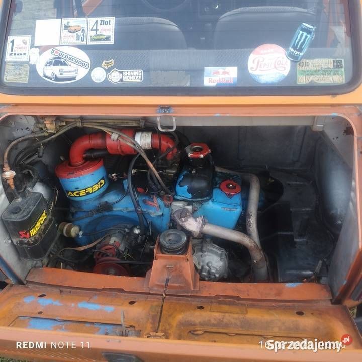 Używany Fiat 126 1997 Pomarańczowy Hatchback