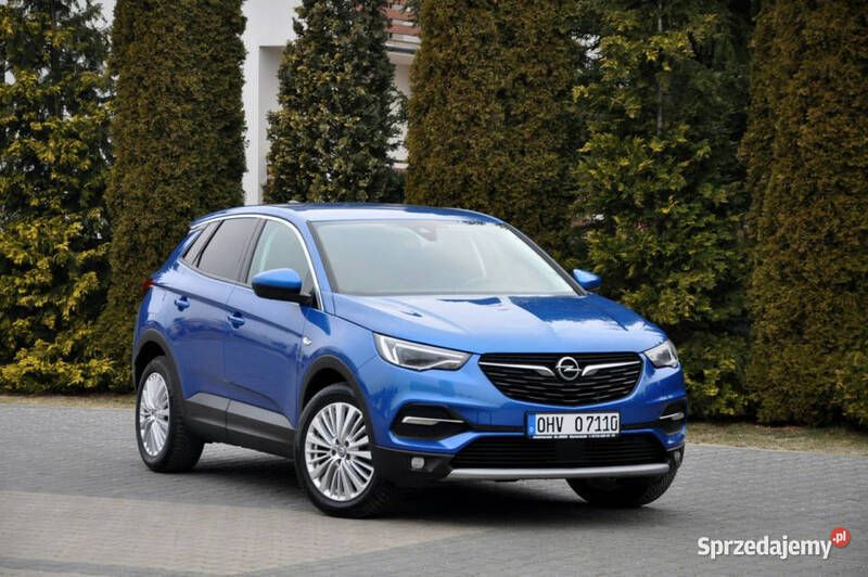 Granatowy Używany 2018 Opel Grandland X SUV | 55 900 zł (Dobra cena) - Obraz 1/4