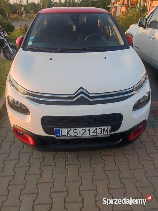 Biały Używany 2018 Citroën C3 Hatchback | 33 900 zł (Uczciwa cena) - Obraz 1/4