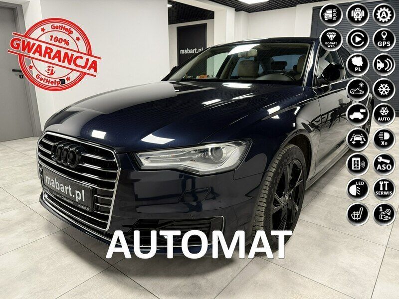 Niebieski (metalik) Używany 2016 Audi A6 Sedan/Limuzyna | 84 000 zł (Uczciwa cena) - Obraz 1/4