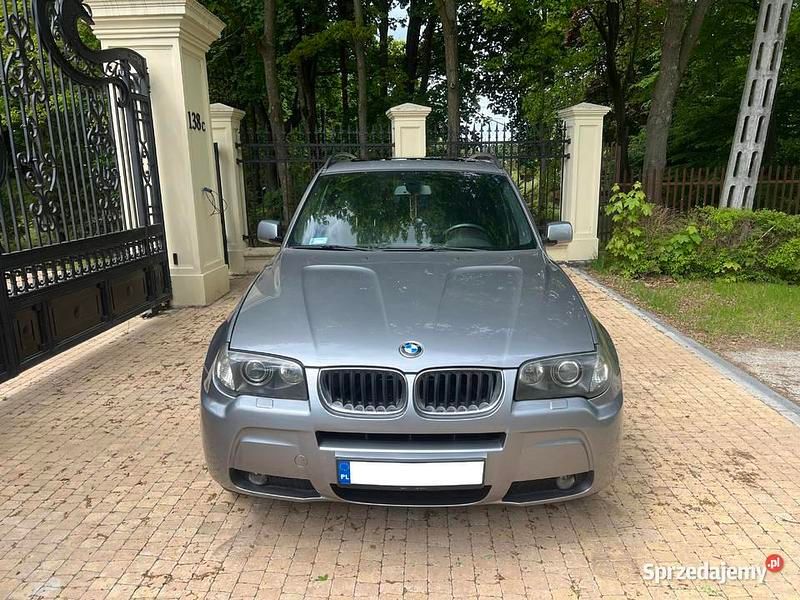 Szary Używany 2006 BMW X3 SUV | 20 900 zł (Uczciwa cena) - Obraz 1/4