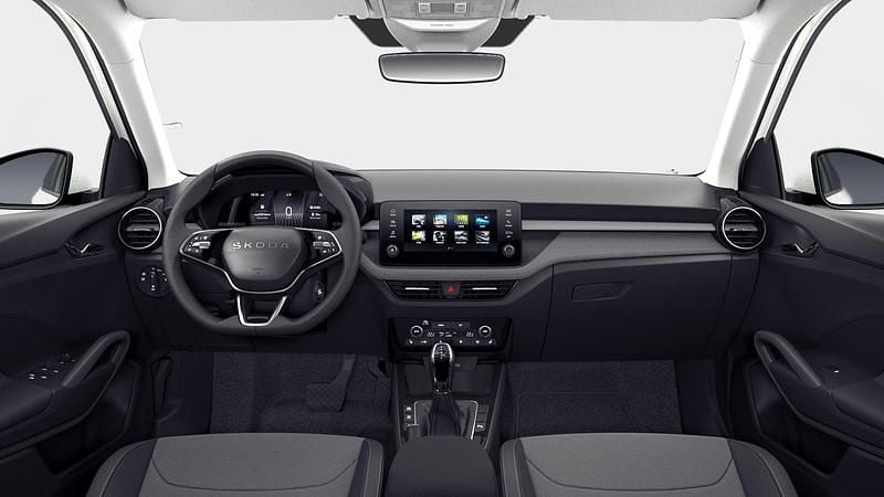 Nowe Skoda Fabia Drive 85 KM (62 kW) 2026 Biel candy niemetalizowany Hatchback