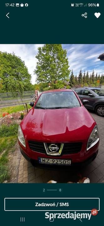 Używany 2008 Nissan Qashqai SUV | 26 000 zł (Dość drogi) - Obraz 1/4