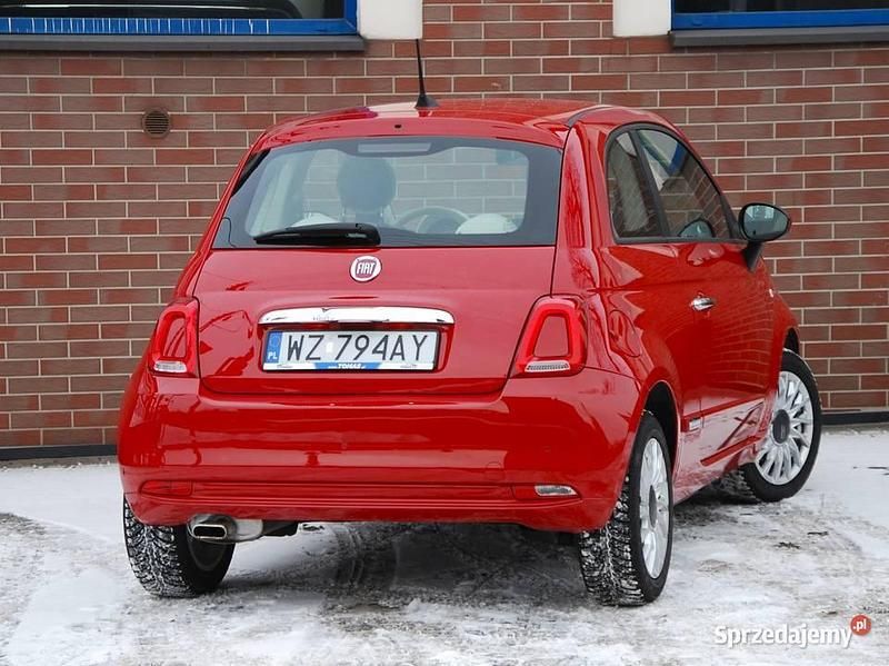 Używany Fiat 500 Lounge 2020 Czerwony Hatchback