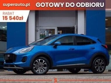 Niebieski Nowe 2025 Ford Puma Titanium SUV | 101 900 zł (Uczciwa cena) - Obraz 1/4