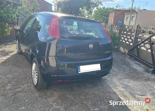 Granatowy Używany 2008 Fiat Grande Punto Hatchback | 9400 zł (Uczciwa cena) - Obraz 1/4