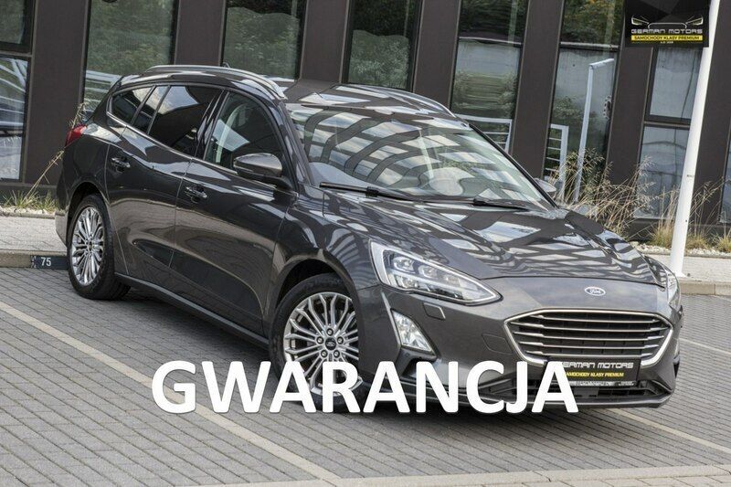 Szary Używany 2020 Ford Focus Titanium Kombi | 44 634 zł (Super Cena) - Obraz 1/4