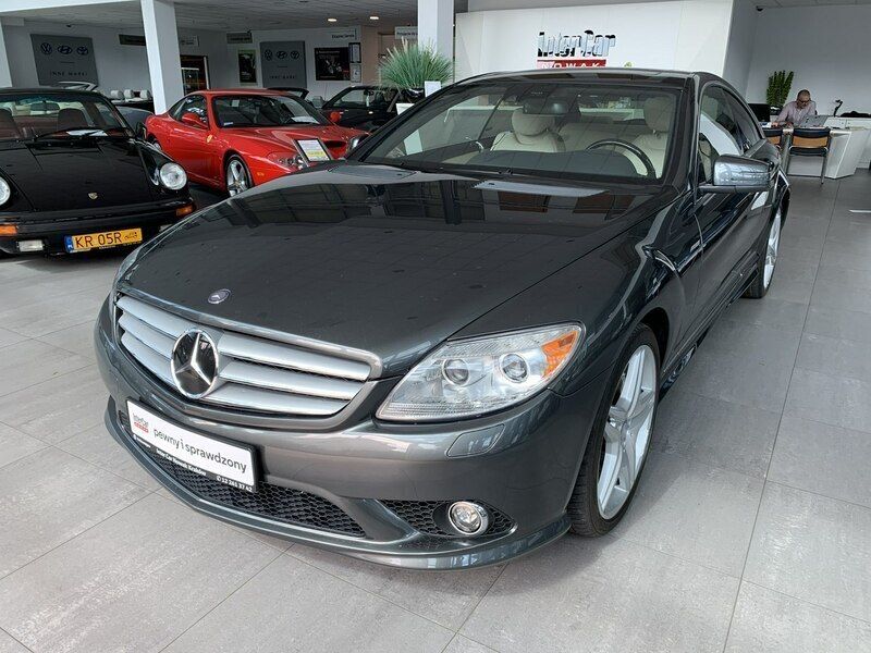 Szary Używany 2010 Mercedes CL500 Coupe | 141 900 zł - Obraz 1/4
