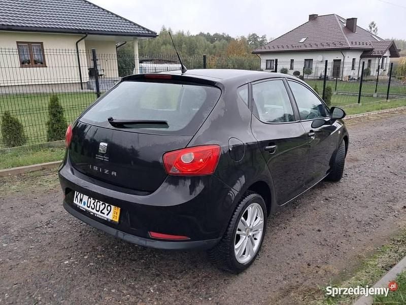 Czarny Używany 2009 Seat Ibiza Sedan/Limuzyna | 12 500 zł (Uczciwa cena) - Obraz 1/4
