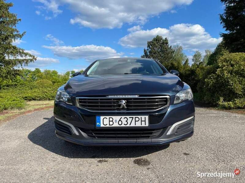 Używany Peugeot 508 2015 Granatowy Sedan/Limuzyna