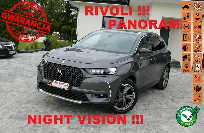 Szary (metalik) Używany 2020 DS Automobiles DS7 Crossback SUV | 104 900 zł (Uczciwa cena) - Obraz 1/4