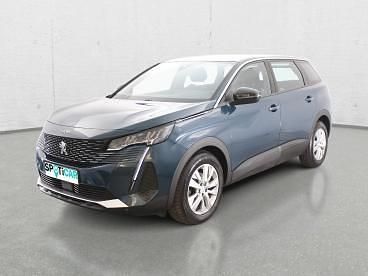 Niebieski Używany 2022 Peugeot 5008 Active Minivan | 97 900 zł (Dość drogi) - Obraz 1/4