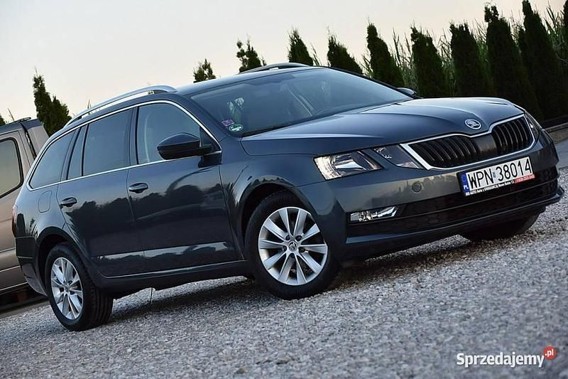 Szary Używany 2020 Skoda Octavia Kombi | 45 900 zł (Dobra cena) - Obraz 1/4