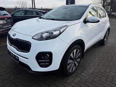 Biały Używany 2018 Kia Sportage SUV | 58 900 zł (Uczciwa cena) - Obraz 1/4