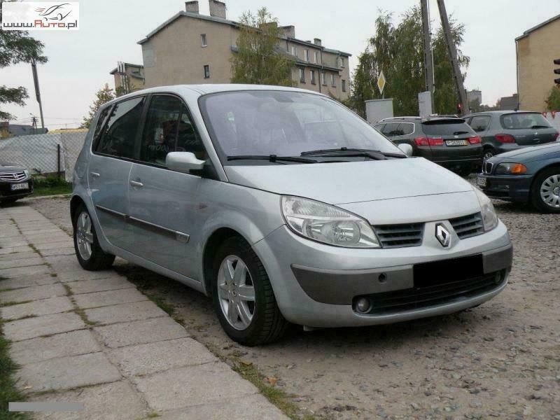 Używany Renault Scénic II 135 KM (99 kW) 2004 Srebrny (metalik) Minivan