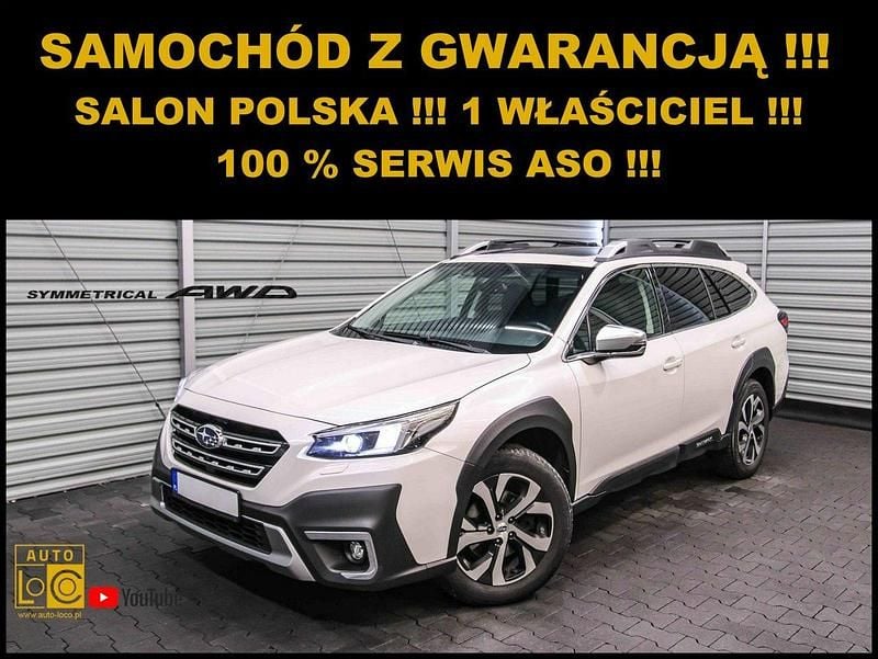 Biały (metalik) Używany 2021 Subaru Outback SUV | 149 999 zł - Obraz 1/4