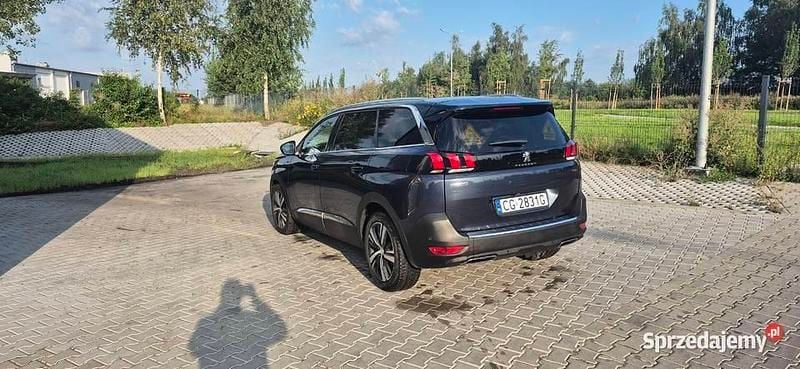 Granatowy Używany 2019 Peugeot 5008 GT SUV | 72 900 zł (Dobra cena) - Obraz 1/4