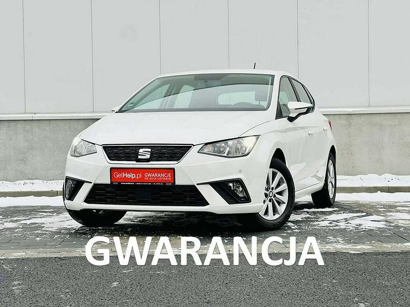 Biały Używany 2018 Seat Ibiza Hatchback | 39 900 zł (Uczciwa cena) - Obraz 1/4