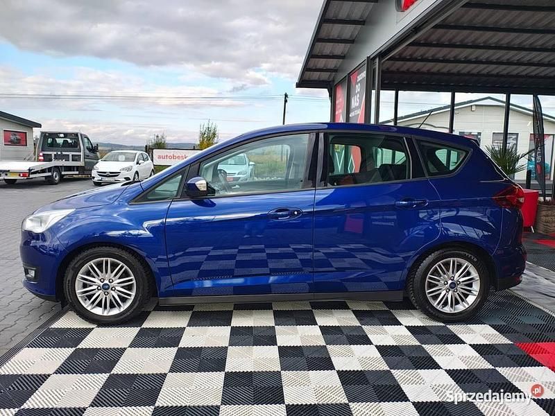 Granatowy Używany 2017 Ford C-MAX Minivan | 33 900 zł (Uczciwa cena) - Obraz 1/4