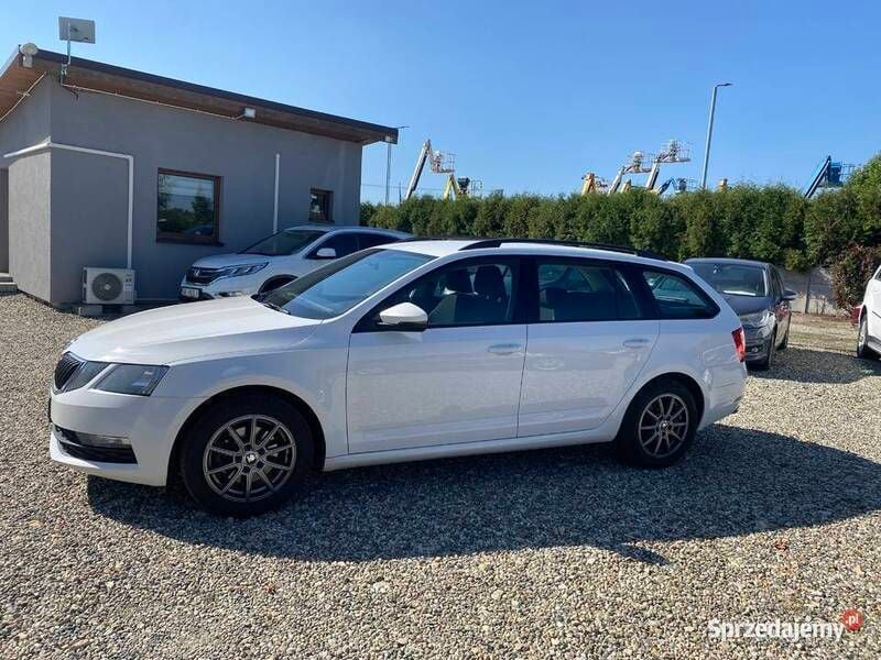 Biały Używany 2019 Skoda Octavia Kombi | 45 890 zł (Uczciwa cena) - Obraz 1/4