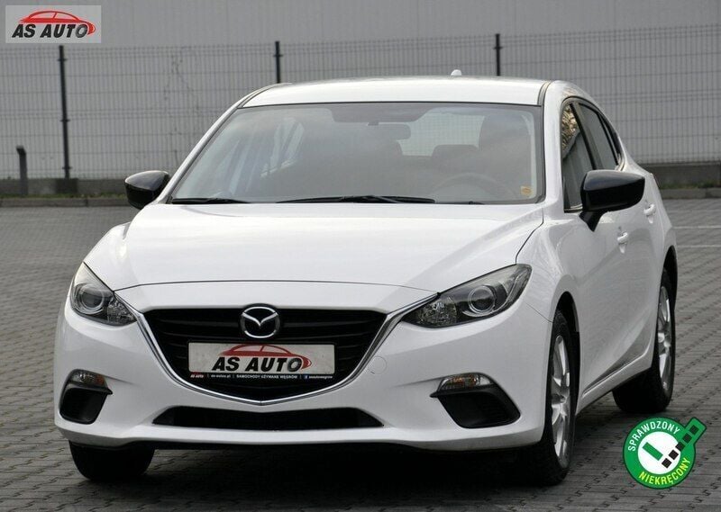 Biały Używany 2014 Mazda 3 Hatchback | 37 900 zł (Uczciwa cena) - Obraz 1/4