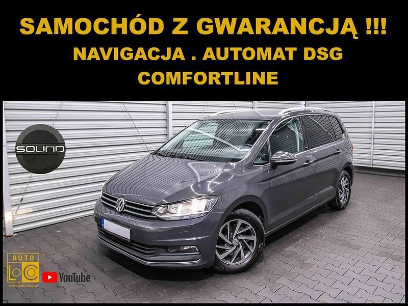 Szary Używany 2017 VW Touran Minivan | 55 555 zł (Uczciwa cena) - Obraz 1/4