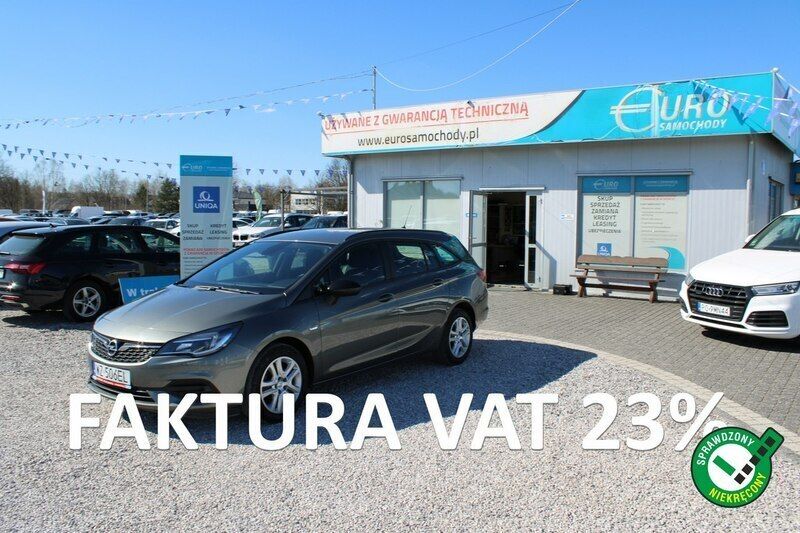 Szary (metalik) Używany 2021 Opel Astra Hatchback | 37 317 zł (Super Cena) - Obraz 1/4
