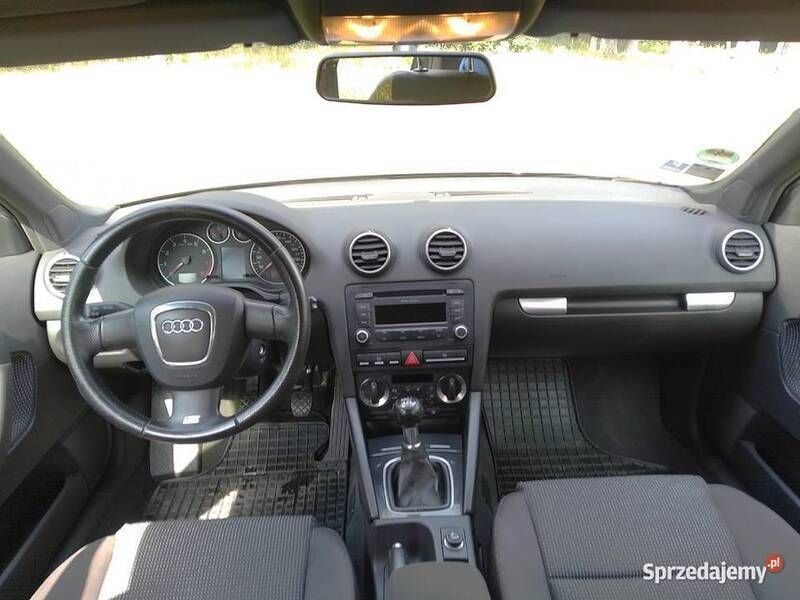 Używany Audi A3 S-Line 2007 Czarny Sedan/Limuzyna