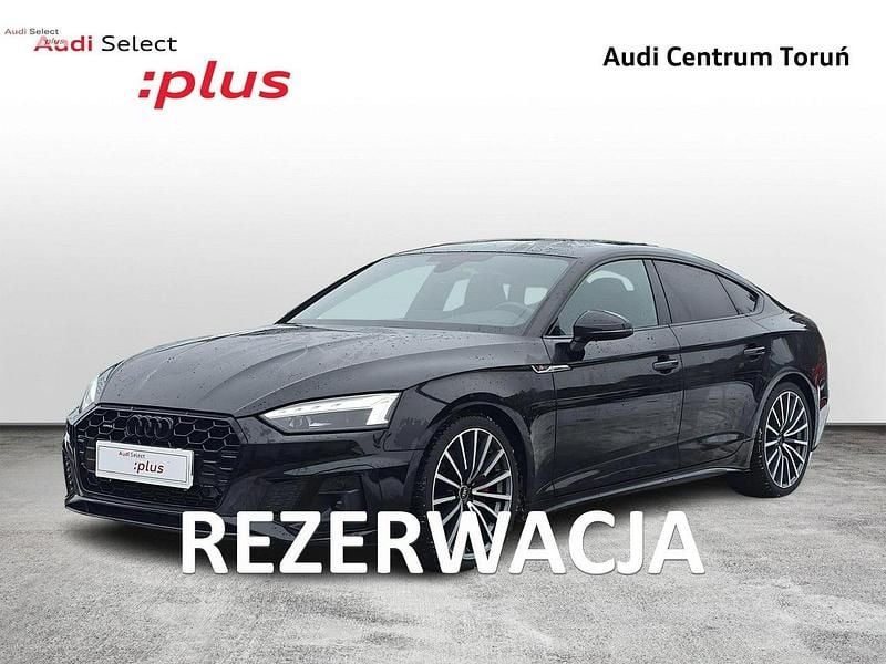 Używany Audi A5 Sportback S-Line 265 KM (194 kW) 2022 Czarny Hatchback