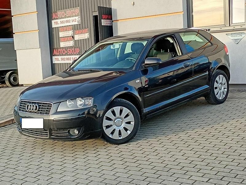 Czarny (metalik) Używany 2005 Audi A3 Hatchback | 5950 zł (Super Cena) - Obraz 1/4
