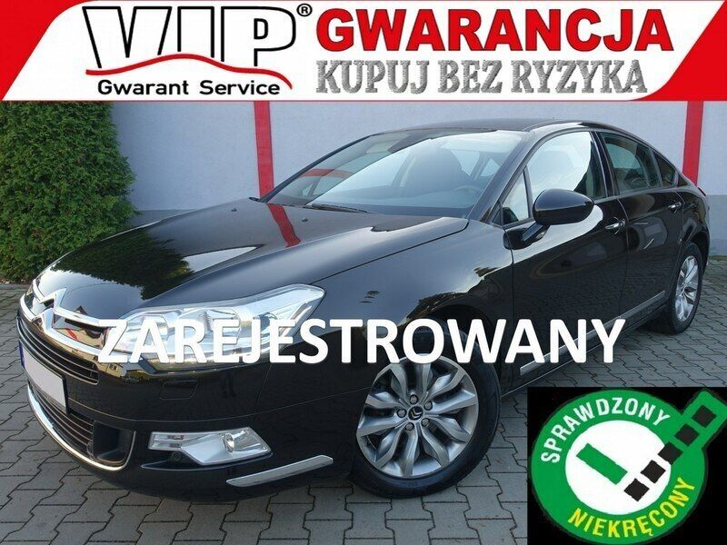 Czarny Używany 2013 Citroën C5 Sedan/Limuzyna | 24 900 zł (Dobra cena) - Obraz 1/4