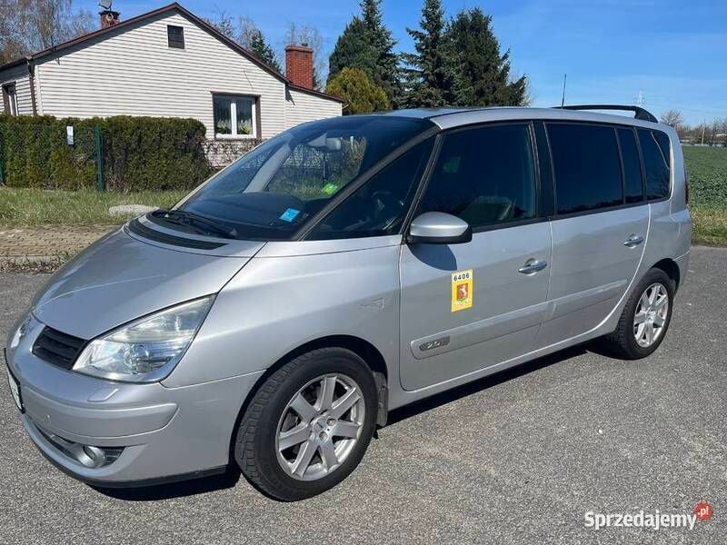 Srebrny Używany 2006 Renault Espace Minivan | 12 400 zł (Super Cena) - Obraz 1/4