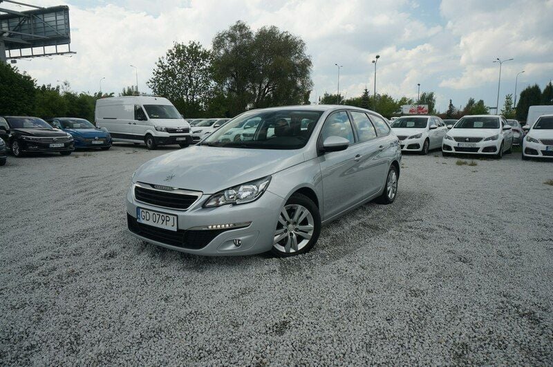 Srebrny Używany 2017 Peugeot 308 Active Kombi | 29 000 zł (Dobra cena) - Obraz 1/4