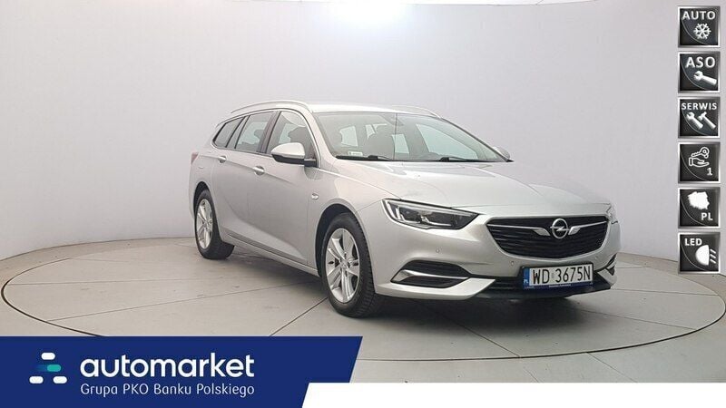Srebrny Używany 2020 Opel Insignia Innovation Kombi | 53 850 zł (Uczciwa cena) - Obraz 1/4