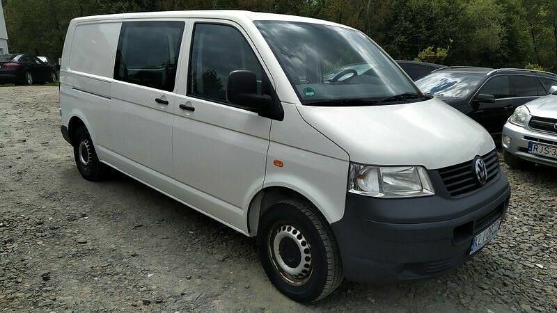 Biały Używany 2007 VW T5 Van | 26 000 zł (Uczciwa cena) - Obraz 1/4