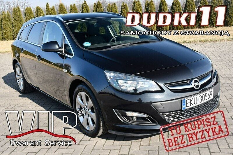 Czarny Używany 2014 Opel Astra Sedan/Limuzyna | 26 900 zł (Uczciwa cena) - Obraz 1/4
