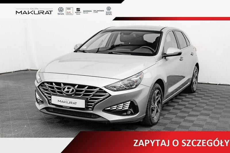 Srebrny Używany 2022 Hyundai i30 Hatchback | 63 850 zł (Uczciwa cena) - Obraz 1/4