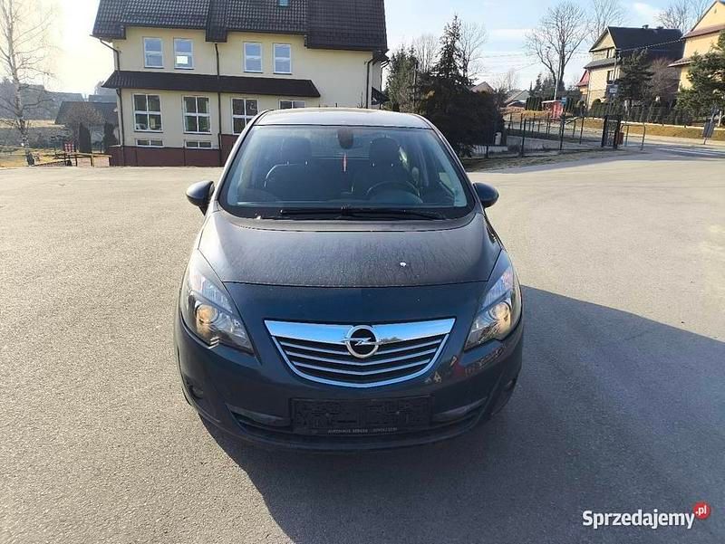 Niebieski Używany 2011 Opel Meriva Minivan | 11 800 zł (Uczciwa cena) - Obraz 1/4