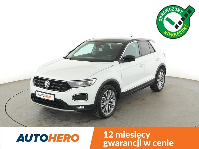 Biały Używany 2019 VW T-Roc SUV | 64 500 zł - Obraz 1/3