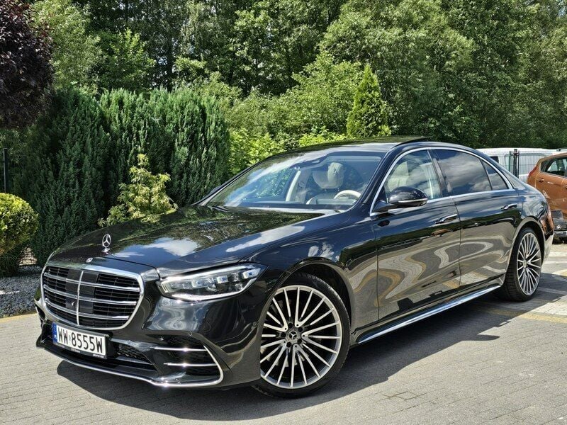 Czarny Używany 2021 Mercedes S400 AMG Sedan/Limuzyna | 499 000 zł - Obraz 1/4