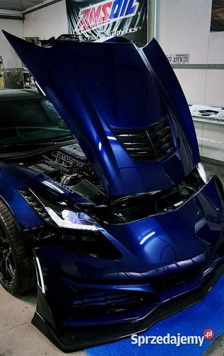 Niebieski (metalik) Używany 2017 Chevrolet Corvette Coupe | 429 777 zł - Obraz 1/4