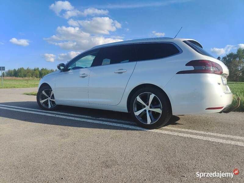 Biały Używany 2014 Peugeot 308 Kombi | 31 900 zł (Uczciwa cena) - Obraz 1/4