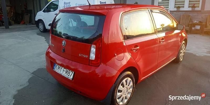 Używany Skoda Citigo Ambition 2016 Czerwony Hatchback