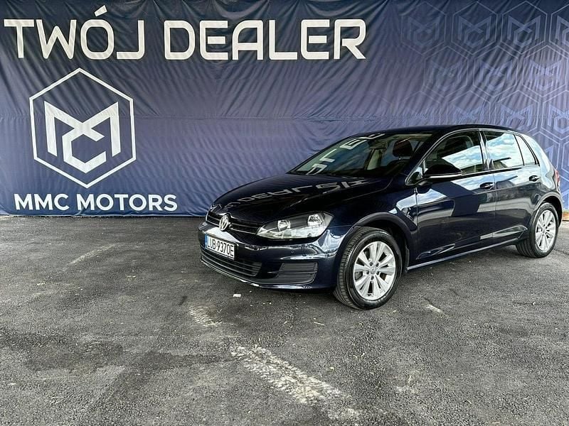 Niebieski ciemny (metalik) Używany 2015 VW Golf VII Hatchback | 24 900 zł (Uczciwa cena) - Obraz 1/4