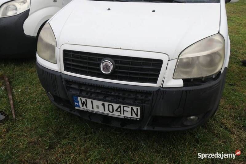 Biały Używany 2009 Fiat Doblò Minivan | 3900 zł - Obraz 1/4