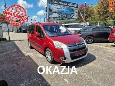 Bordowy Używany 2009 Citroën Berlingo Minivan | 21 990 zł (Uczciwa cena) - Obraz 1/4