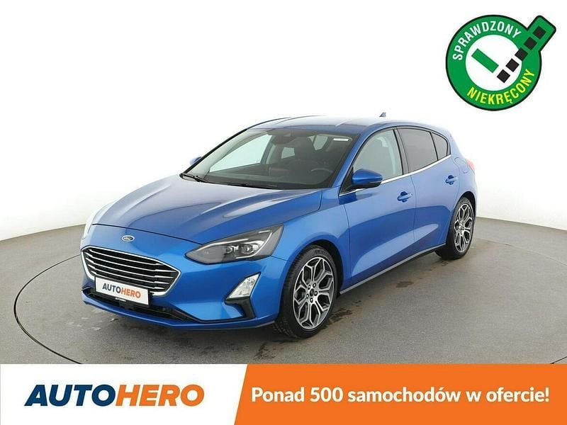 Niebieski Używany 2020 Ford Focus Hatchback | 61 500 zł (Uczciwa cena) - Obraz 1/4