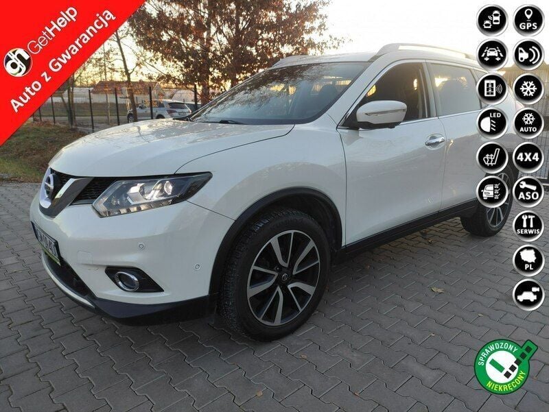 Biały (metalik, perła) Używany 2016 Nissan X-Trail SUV | 66 000 zł (Dość drogi) - Obraz 1/4