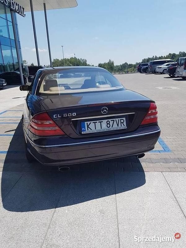 Używany 2001 Mercedes CL600 Coupe | 45 000 zł - Obraz 1/4
